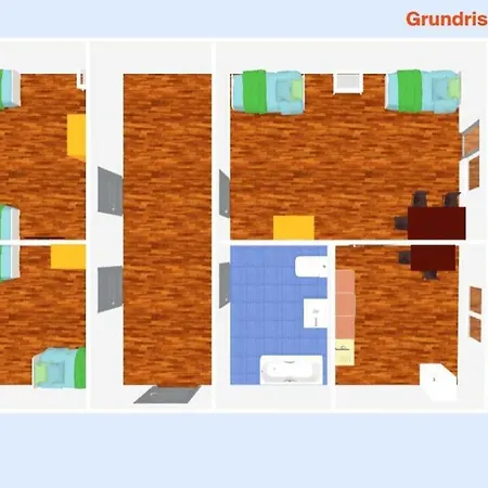 Zuhause In Gruenau - Vollmoebliert - Bei Dkn Lejlighed